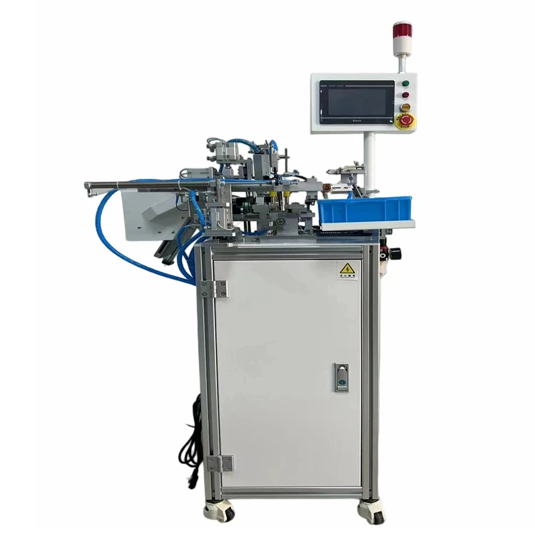 Máquina bobinadora completamente automática tipo deslizador con dispositivo de descarga