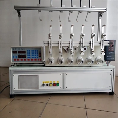 Máquina bobinadora de bobina de transformador de 6 husillos